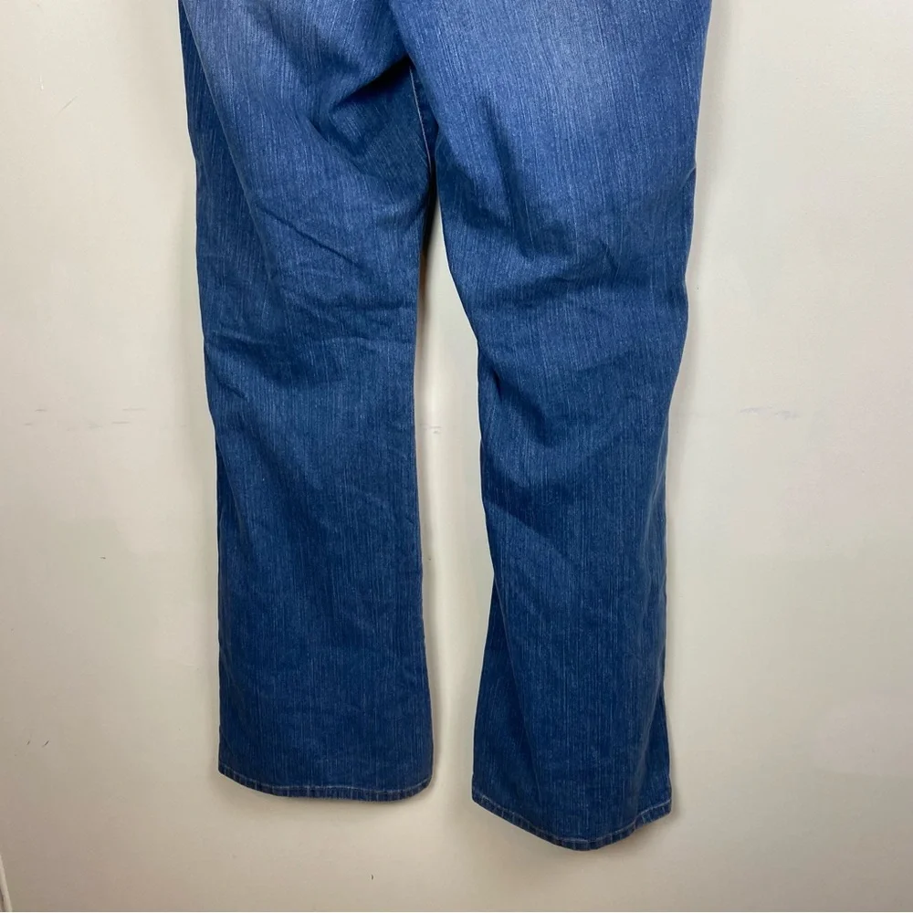 Venezia Stretch Flare Medium Wash‎ Denim Jeans Plus Size 4 y2k